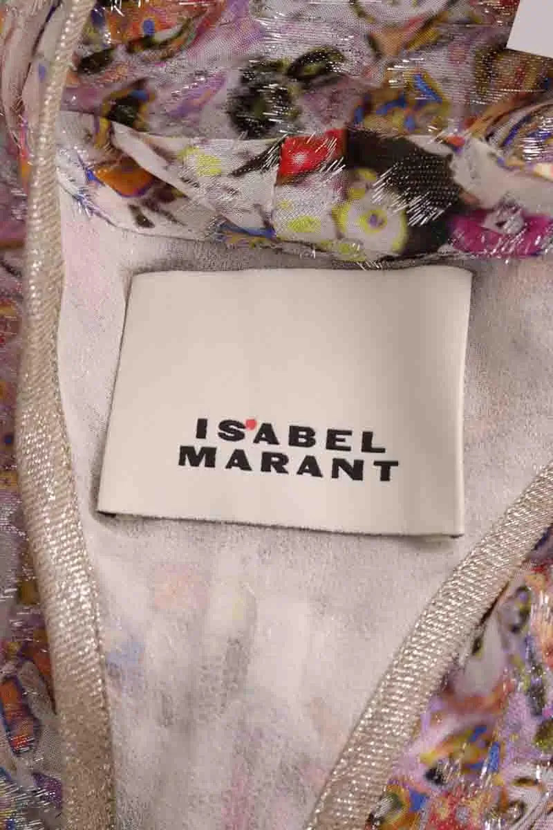 Robe Isabel Marant Multicolore en Viscose