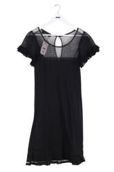 Robe Isabel Marant Noir en Coton, taille M - Seconde Main