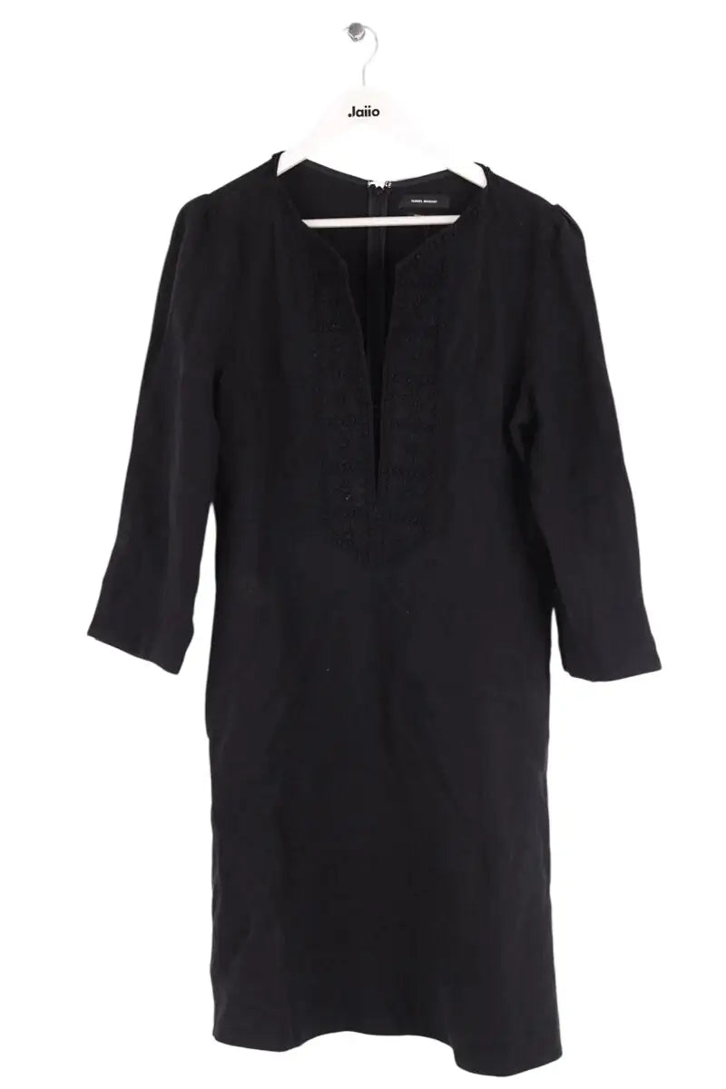 Robe Isabel Marant Noir en Coton, taille XL - Seconde Main