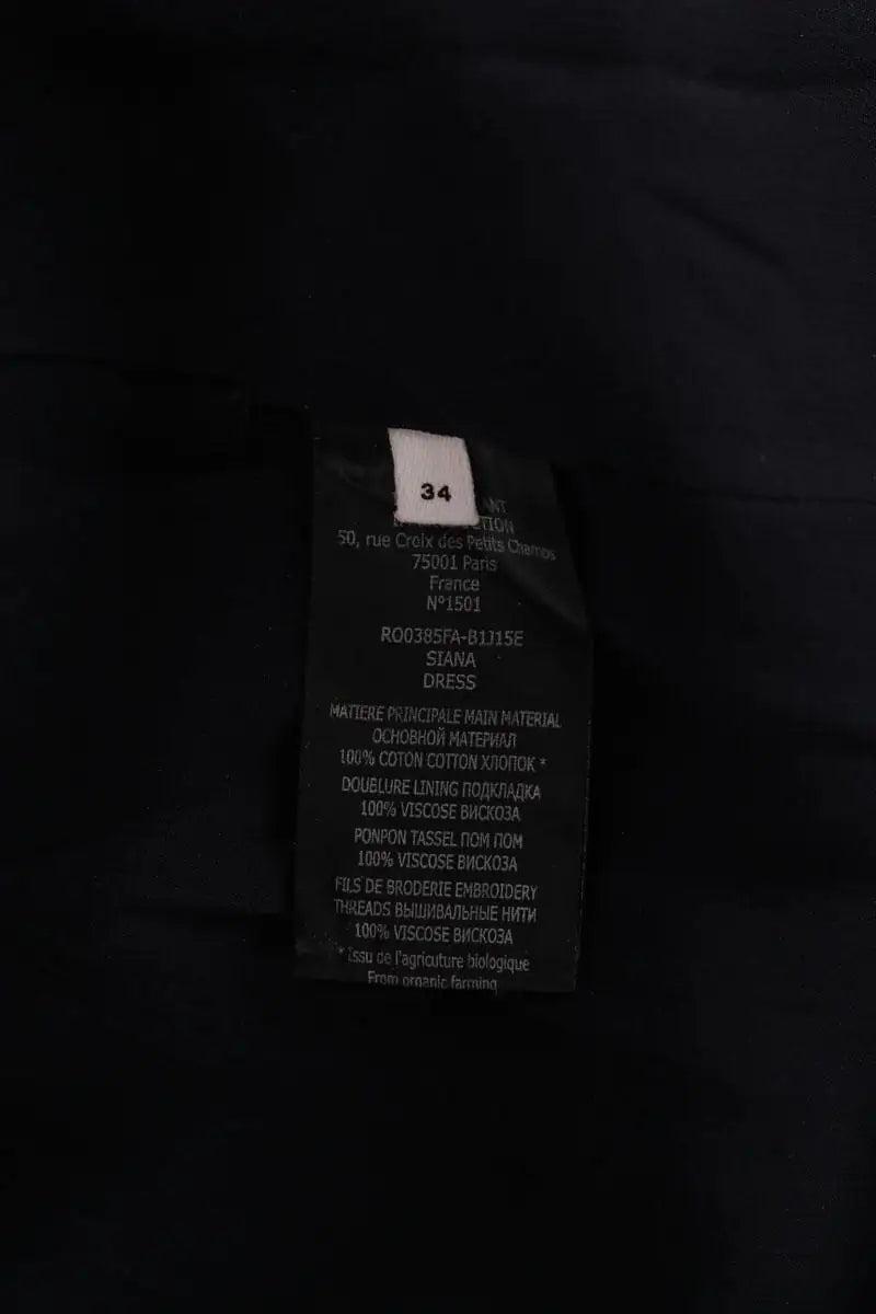 Robe Isabel Marant Noir en Coton