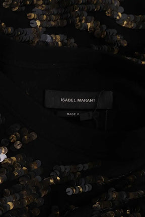 Robe Isabel Marant Noir en Paillettes