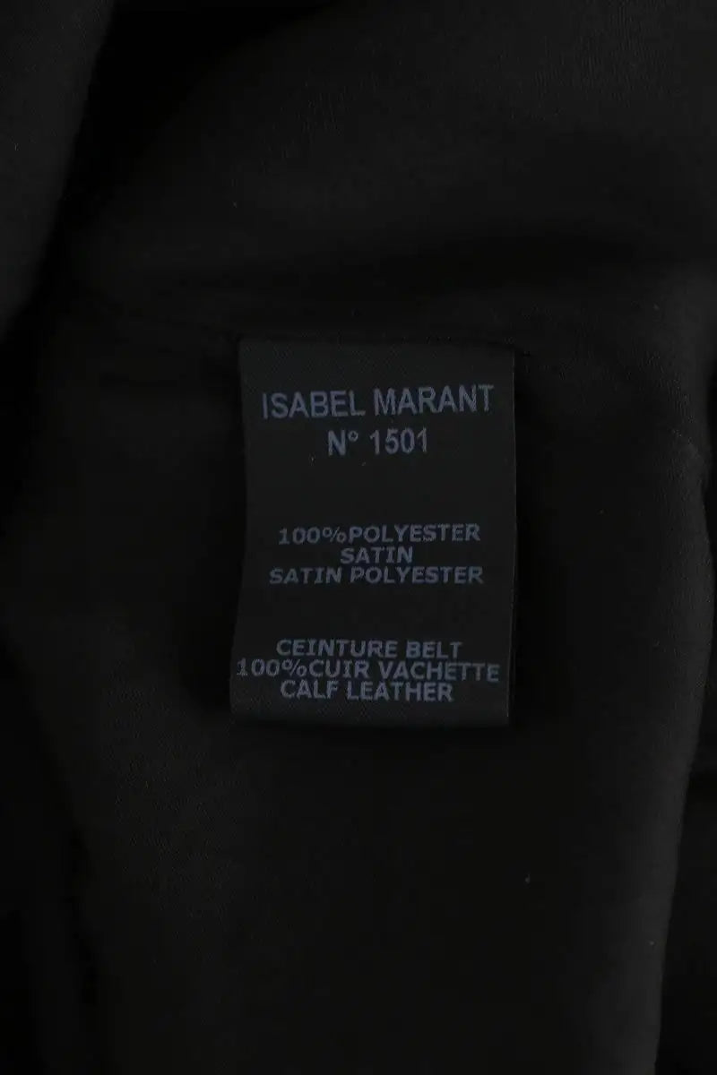 Robe Isabel Marant Noir en Polyester
