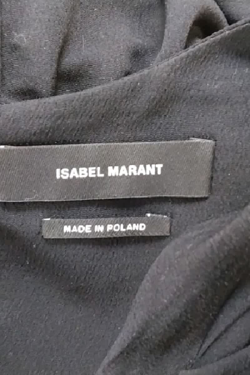 Robe Isabel Marant Noir en Polyester