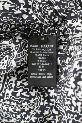 Robe Isabel Marant Noir en Soie
