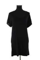 Robe Isabel Marant Noir en Synthétique, taille M - Seconde Main