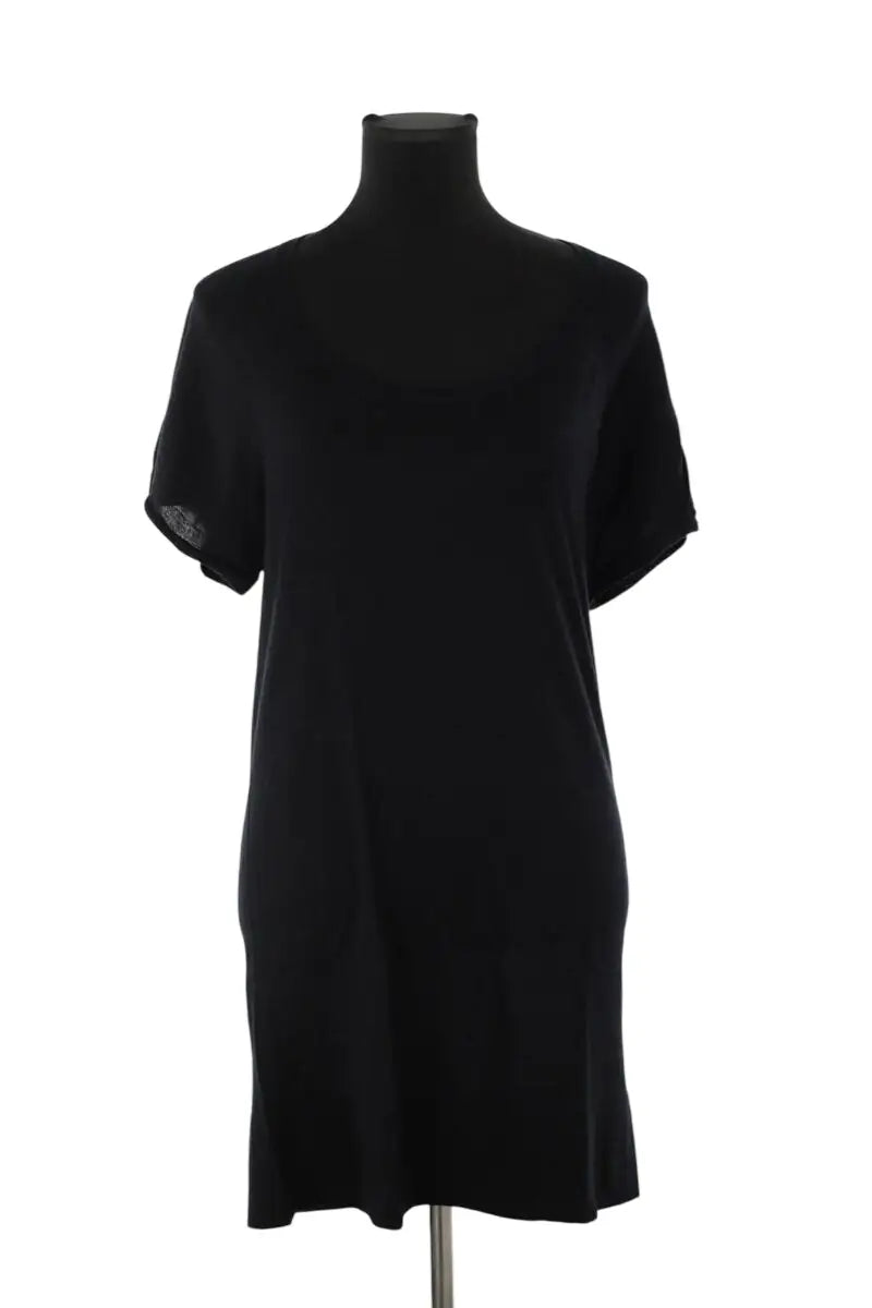 Robe Isabel Marant Noir en Synthétique, taille M - Seconde Main