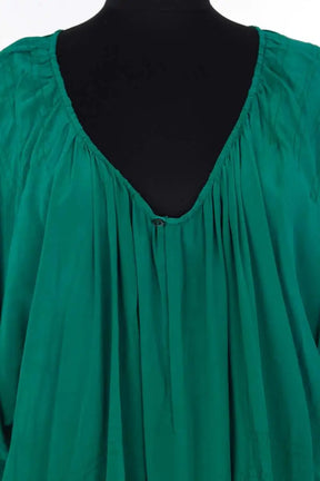 Robe Isabel Marant Vert en Soie