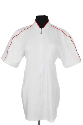 Robe Jacquemus Blanc en Synthétique, taille M - Seconde Main