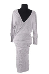 Robe James Perse Gris en Coton, taille S - Seconde Main
