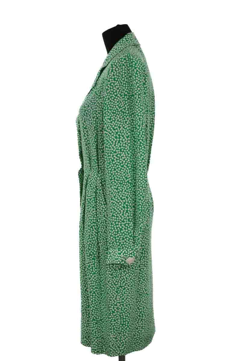 Robe Jean Louis Scherrer Vert en Soie