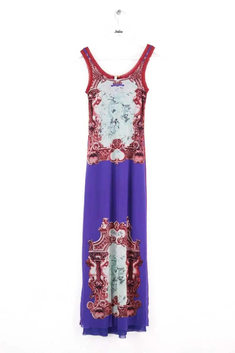 Robe Jean Paul Gaultier Violet en Synthétique