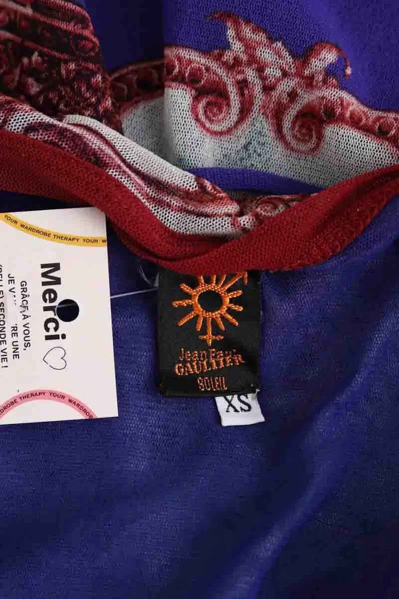 Robe Jean Paul Gaultier Violet en Synthétique