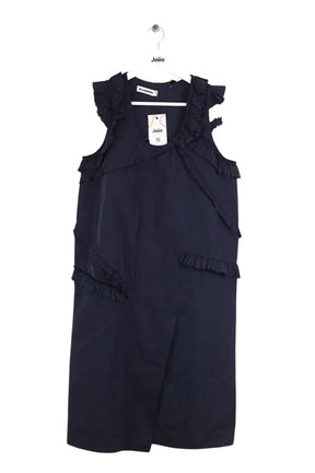 Robe Jil Sander Marine en Synthétique, taille M - Seconde Main