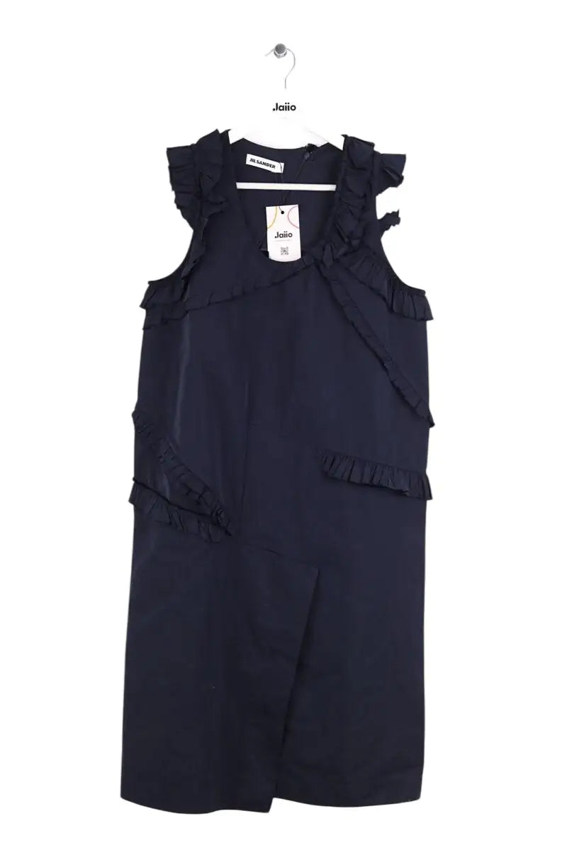 Robe Jil Sander Marine en Synthétique, taille M - Seconde Main
