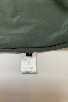 Robe Joseph Clea Vert en Soie