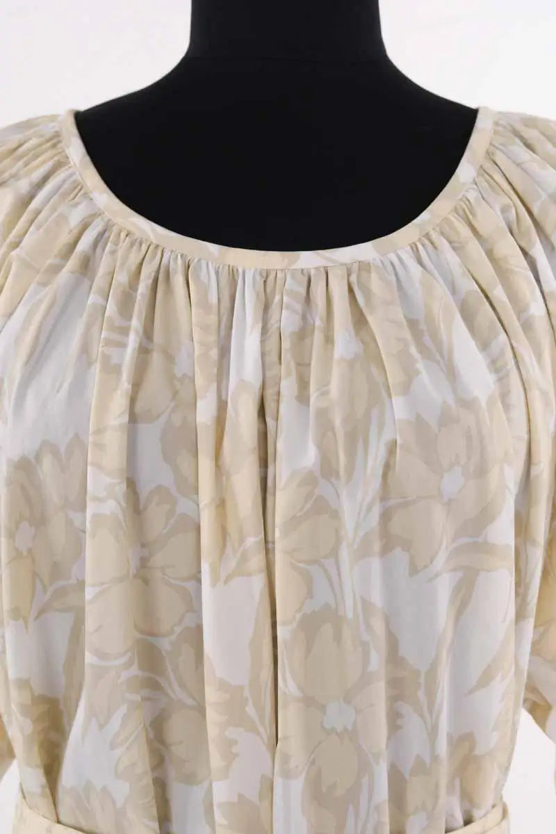 Robe Joseph Shan coton print Beige en Coton