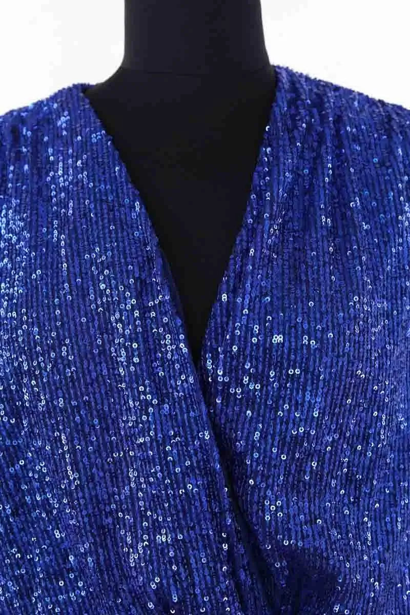 Robe Just Cavalli Bleu en Synthétique