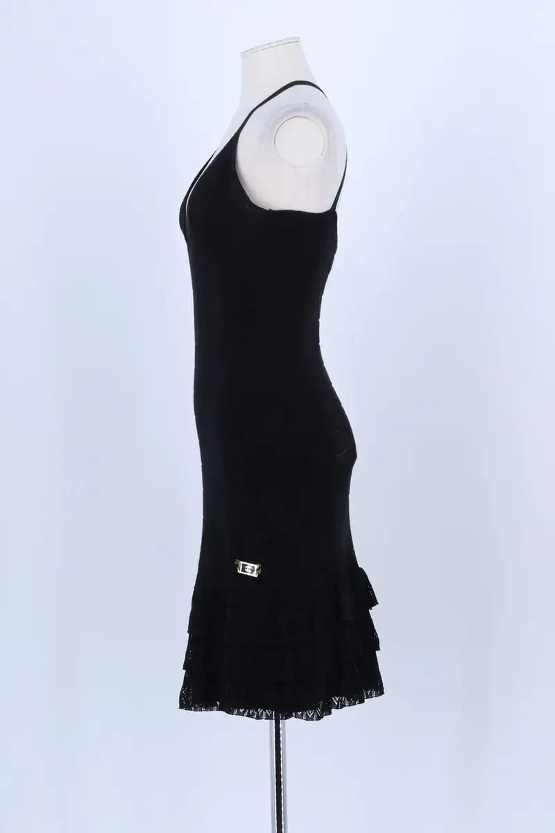 Robe Just Cavalli Noir en Coton