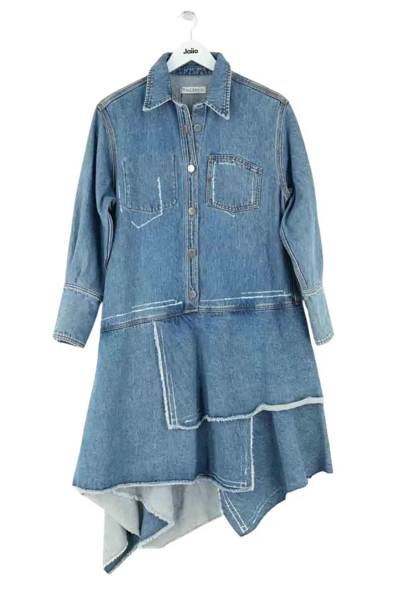 Robe JW Anderson Bleu en Coton, taille L - Seconde Main