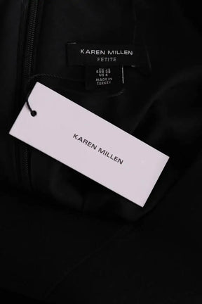 Robe Karen Millen Noir en Viscose