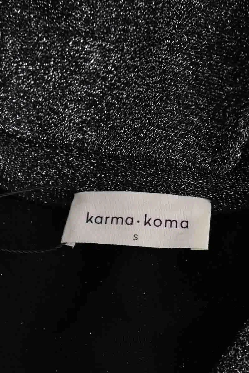 Robe Karma Koma Anthracite en Synthétique