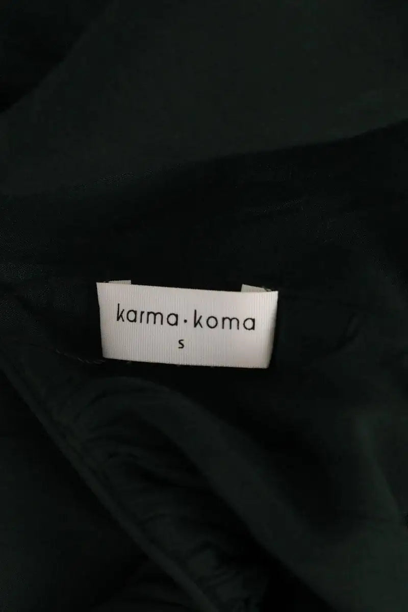 Robe Karma Koma Vert en Synthétique