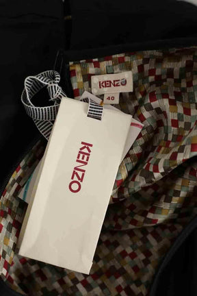Robe Kenzo Noir en Coton