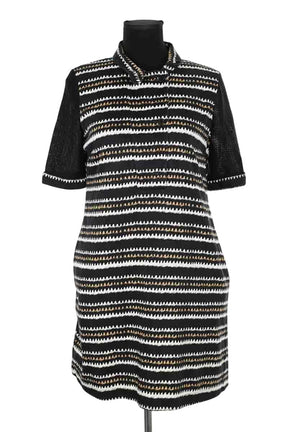 Robe Kenzo Noir en Coton, taille M - Seconde Main