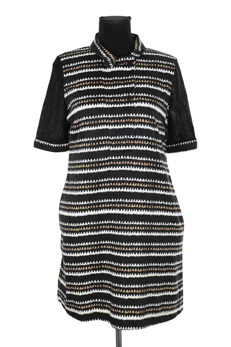 Robe Kenzo Noir en Coton, taille M - Seconde Main