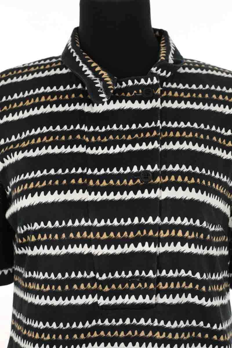 Robe Kenzo Noir en Coton