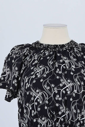 Robe Kenzo Noir en Viscose