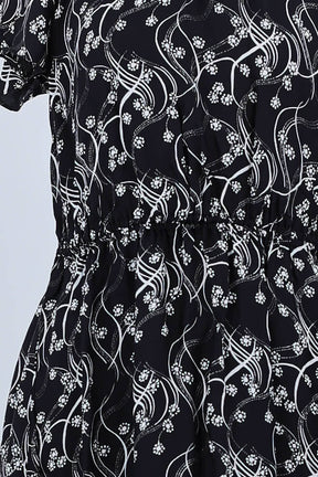 Robe Kenzo Noir en Viscose