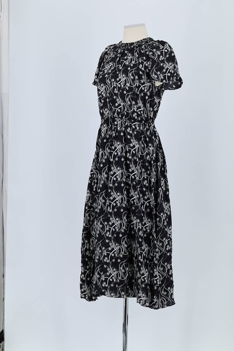 Robe Kenzo Noir en Viscose