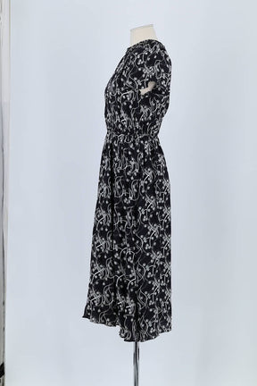 Robe Kenzo Noir en Viscose