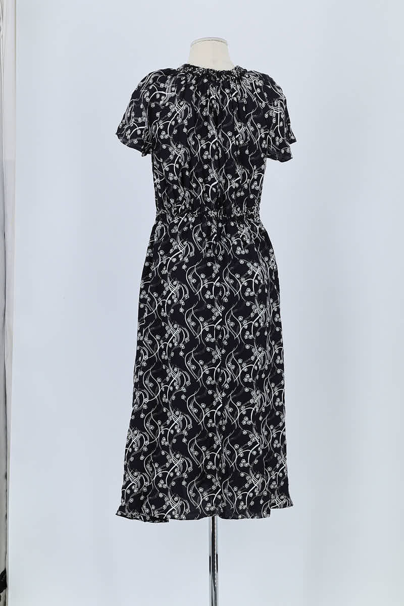 Robe Kenzo Noir en Viscose