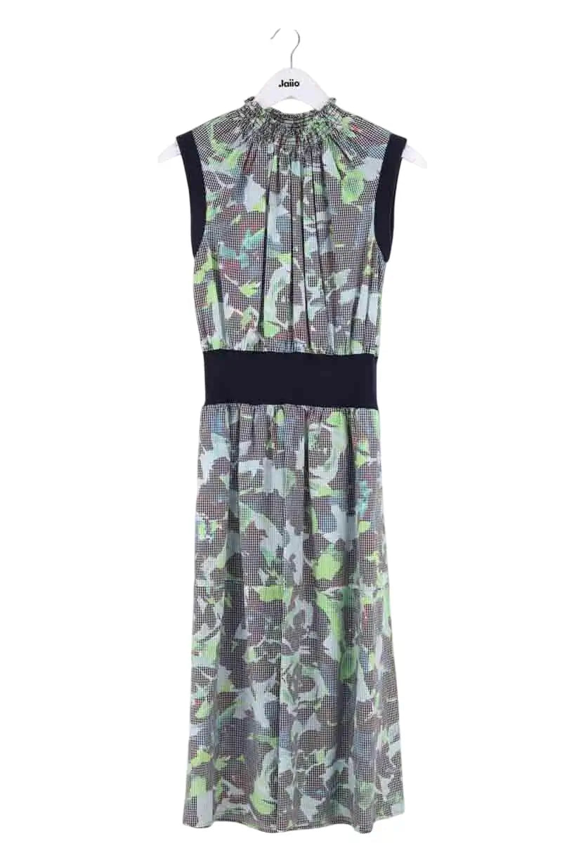 Robe Kenzo Vert en Synthétique, taille S - Seconde Main