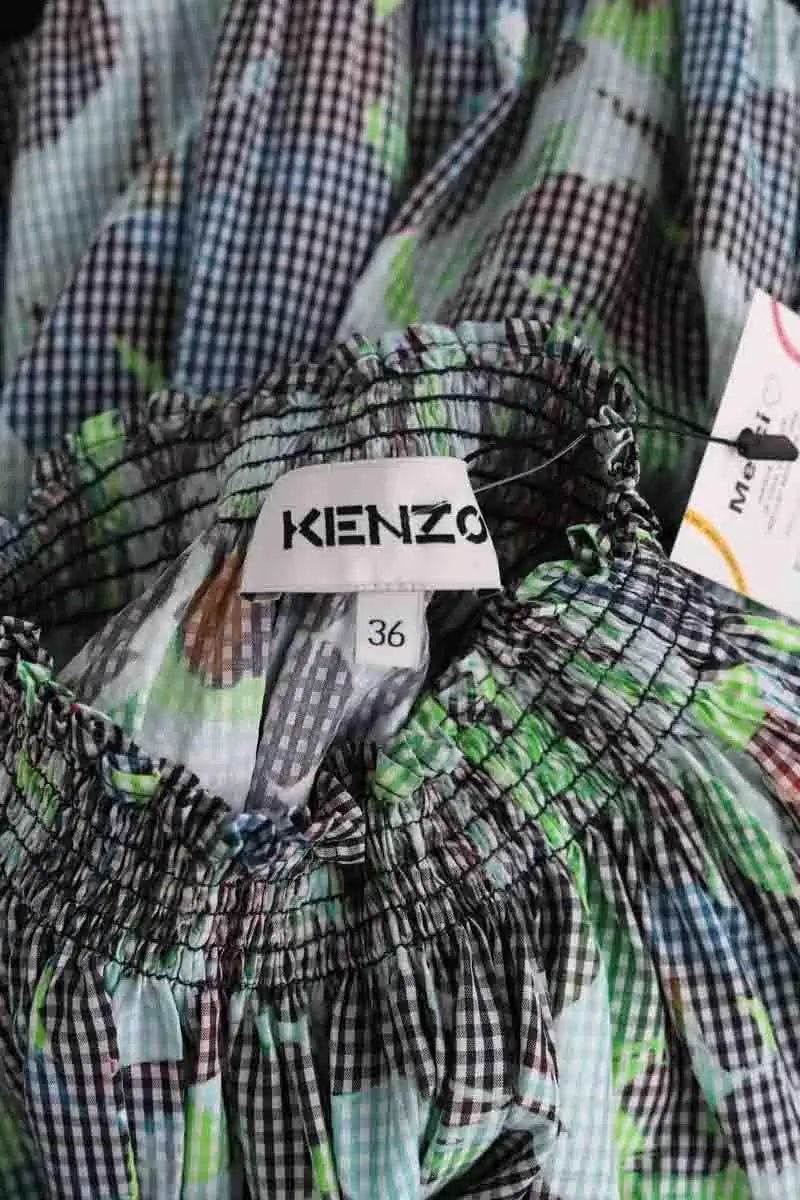 Robe Kenzo Vert en Synthétique
