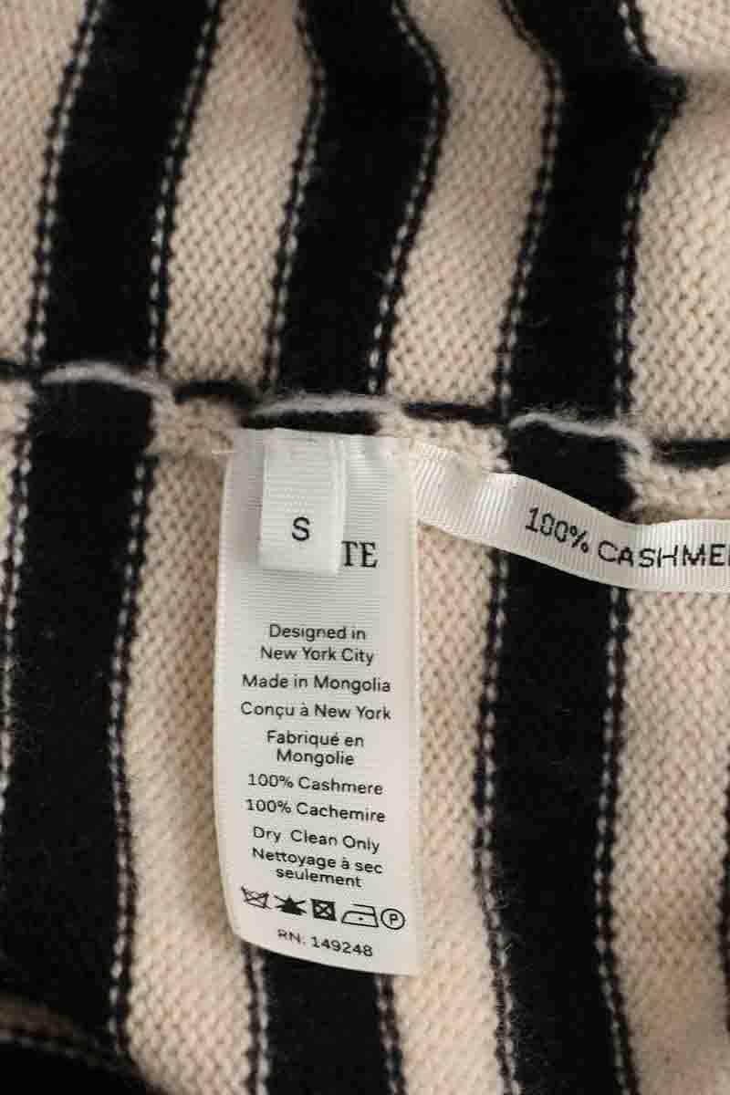 Robe Khaite Noir en Cachemire