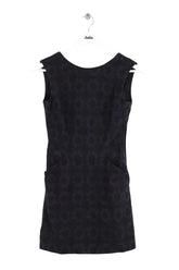 Robe Kitsuné Noir en Synthétique, taille S - Seconde Main