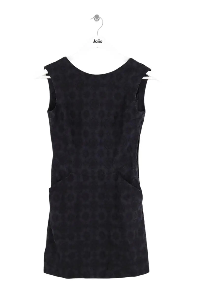 Robe Kitsuné Noir en Synthétique, taille S - Seconde Main