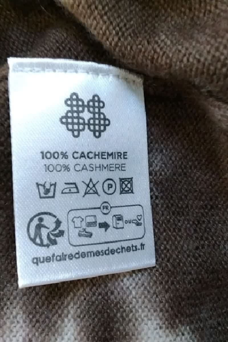 Robe Kujten Beige en Cachemire