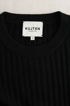 Robe Kujten Noir en Cachemire