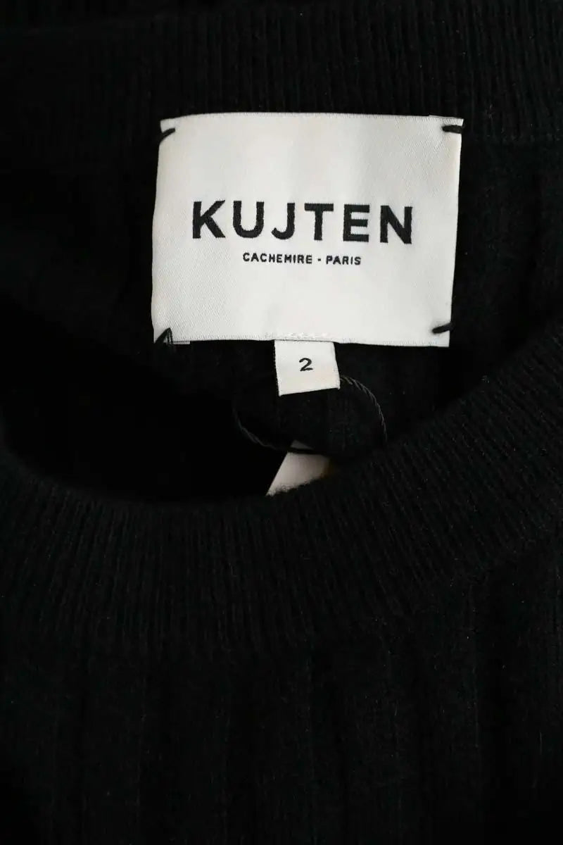 Robe Kujten Noir en Cachemire