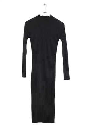 Robe Kujten Noir en Cachemire, taille S - Seconde Main