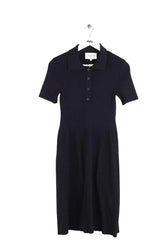 Robe La Française Noir en Coton, taille XS - Seconde Main