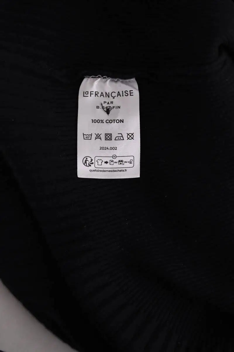 Robe La Française Noir en Coton