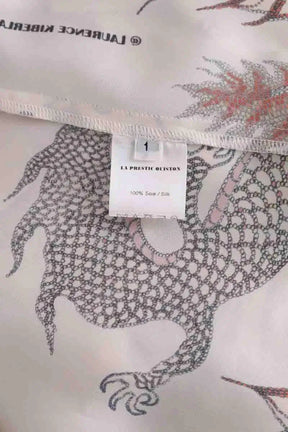 Robe La Prestic Ouiston Beige en Soie