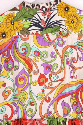 Robe La Prestic Ouiston Multicolore en Soie
