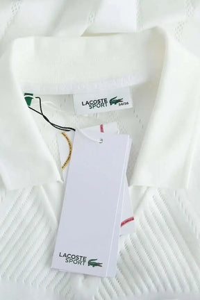 Robe Lacoste Blanc en Polyamide