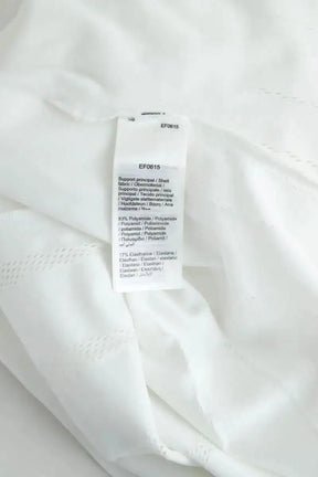Robe Lacoste Blanc en Polyamide